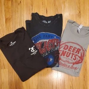 Assorted men's tees
